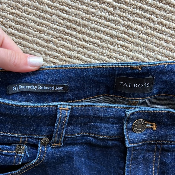 COPY - Talbots size 8 “Everyday Relaxed Jean” - Picture 3 of 4